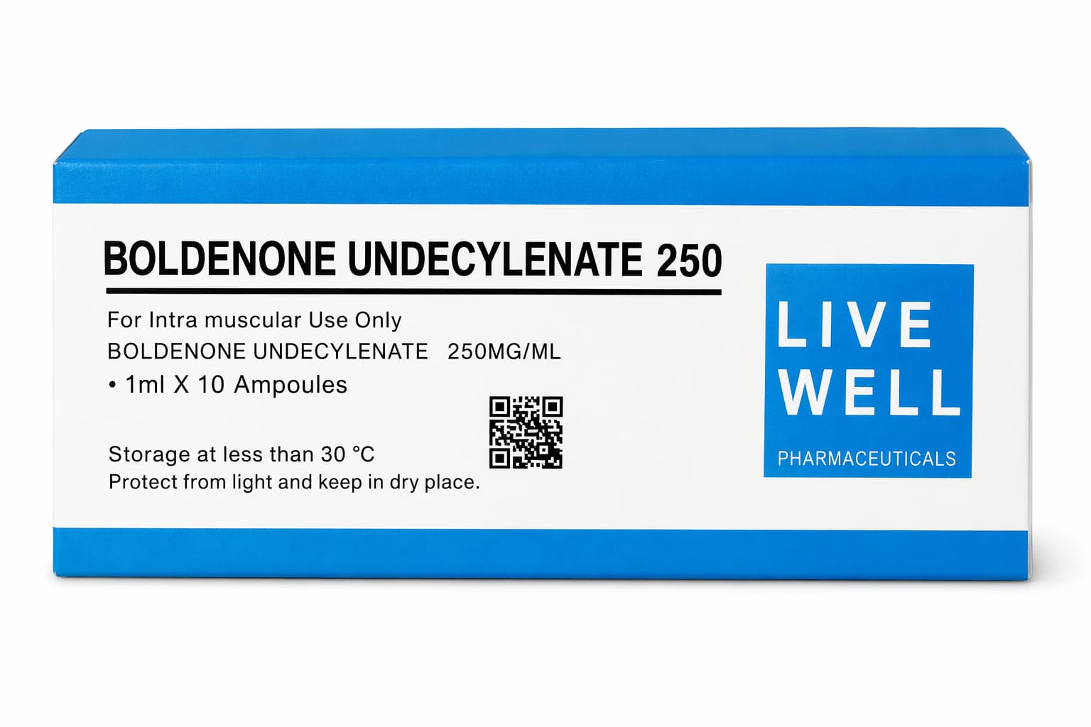 BOLDENONE UNDECYLENATE 250 – Live Well Pharmaceuticals