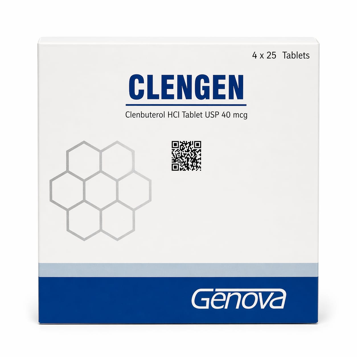 CLENGEN (Clenbuterol HCl) – Genova (40 mcg)