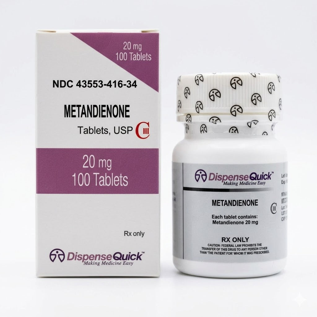 Metandienone 20 mg
