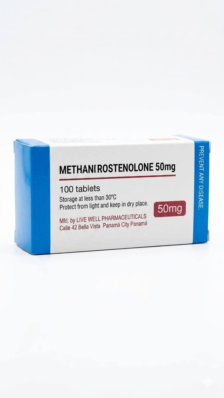Methandrostenolone 50mg – Live Well Pharmaceuticals
