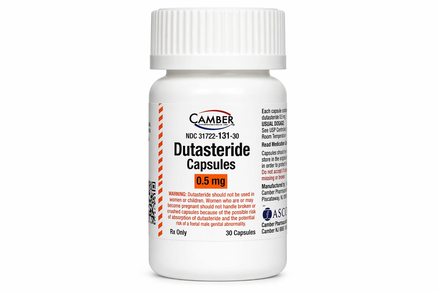 Dutasteride Capsules 0.5 mg – Camber Pharmaceuticals