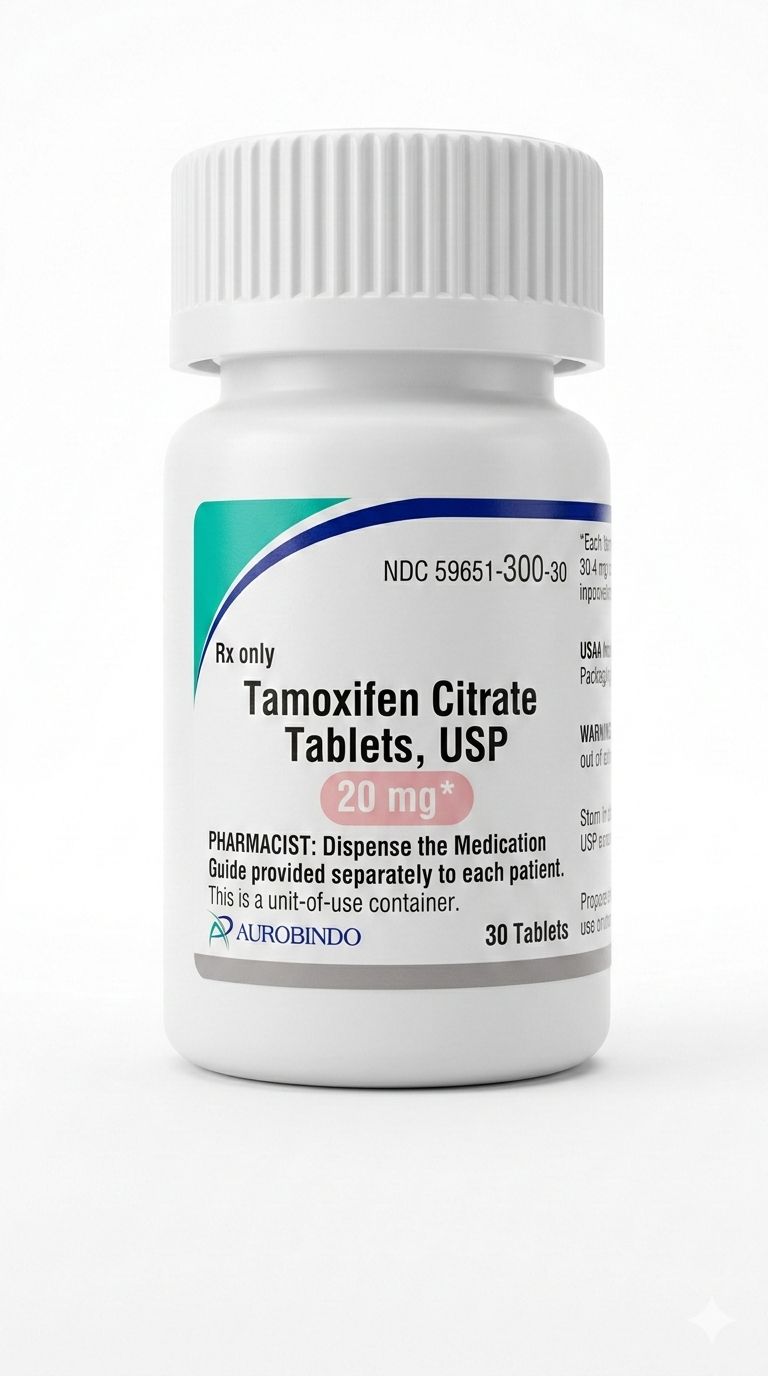 Tamoxifen Citrate Tablets USP 20 mg – AUROBINDO