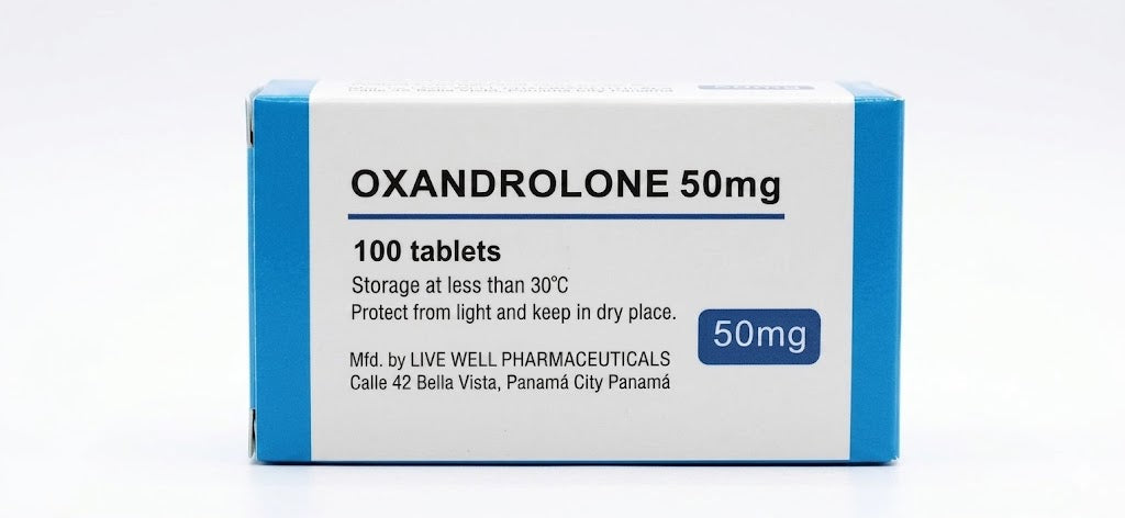 Oxandrolone 50 mg – Live Well Pharmaceuticals