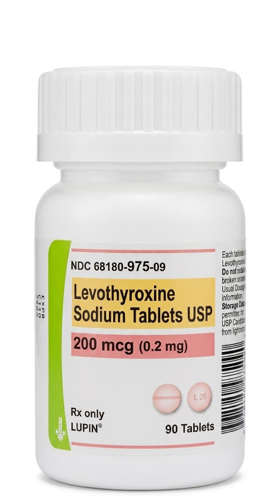 Levothyroxine Sodium 200 mcg – LUPIN